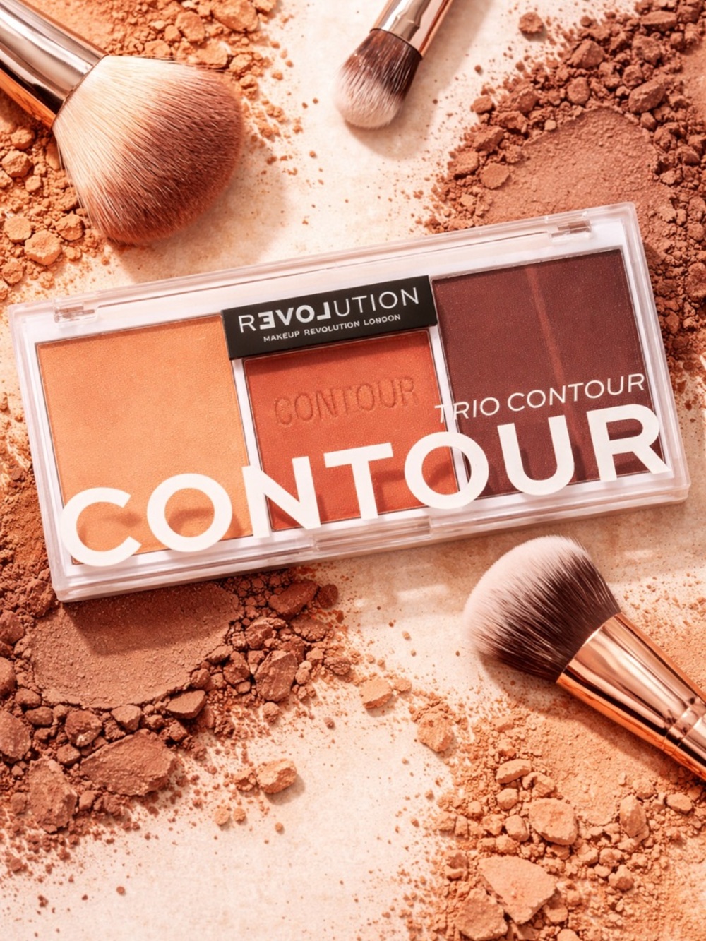 NEW/Sealed Relove by Revolution Bronze Sugar Contour Trio Palette
